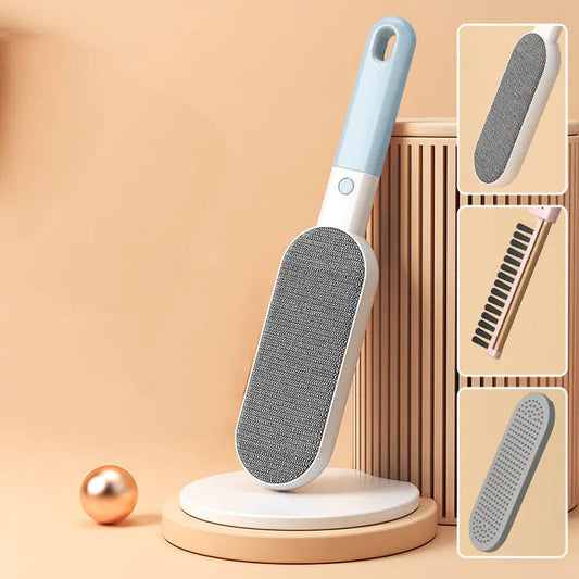 Double-Sided Pet Hair Removal Brush for Furniture
