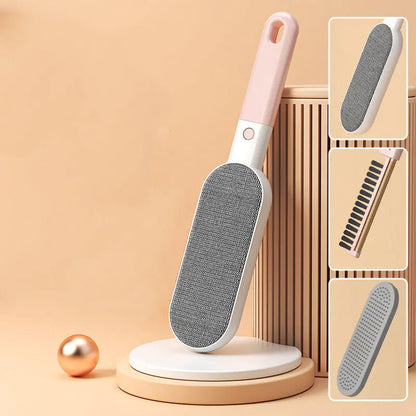 Double-Sided Pet Hair Removal Brush for Furniture